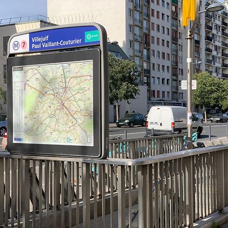 Maison De Charme - Parking Gratuit Pres De Paris & Metro Villejuif Eksteriør bilde